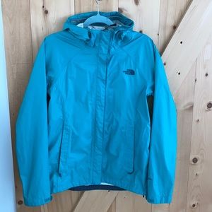North Face rain/wind jacket women’s size M Green